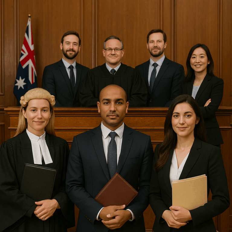 Home loans for legal professionals in Australia — a confident lawyer reviewing documents in a modern office, representing stability and success with Lend A Loan.